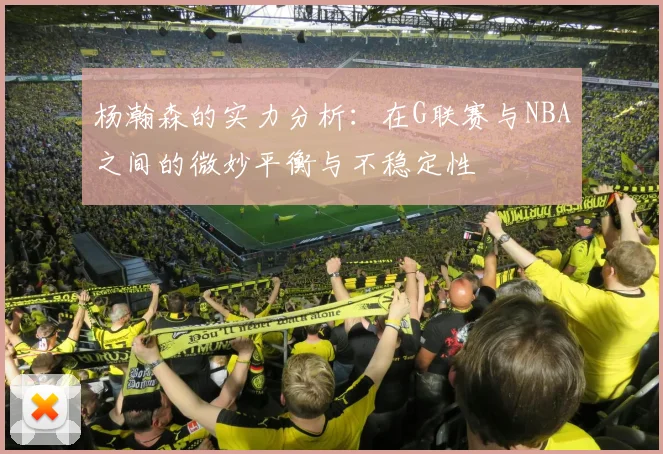 杨瀚森的实力分析：在G联赛与NBA之间的微妙平衡与不稳定性